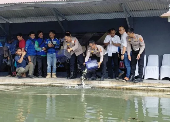 kapolres cianjur mancing