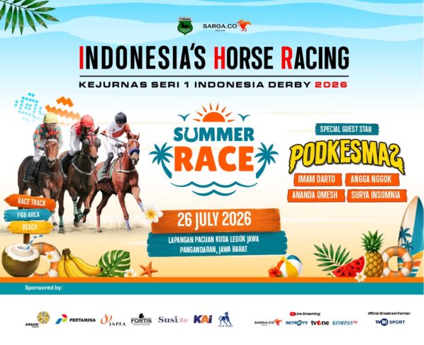 sumer race horse racing pangandaran